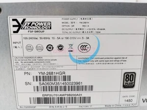 1PCS USED YM-2681H 700W Power Supply - Zdjęcie 1 z 1