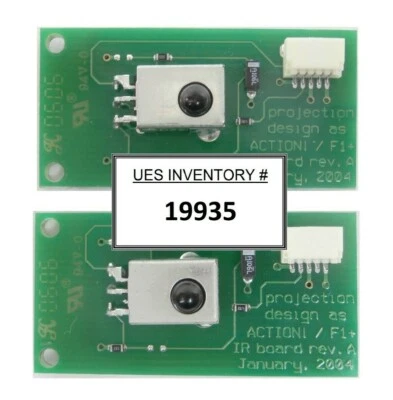 Christie Digital Systems ACTION|/F1+ IR Board PCB Lot of 2 MATRIX S+2K Working - Image 1 of 4