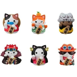 ONE PIECE NYAN! FORTUNE LUCKY*CAT PIRATES 6er Pack BOX MegaHouse MEGA CAT PROJECT - Bild 1 von 1