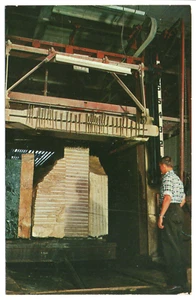 Gang Saw Vermont Marble Company Mill Museum Proctor VT Vintage Chrome Postcard - Picture 1 of 14