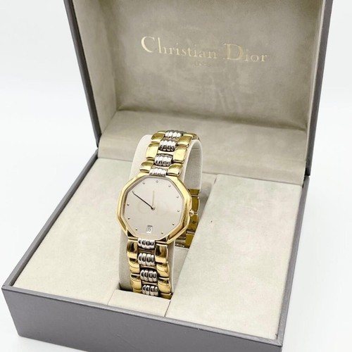 Orologio uomo Christian Dior ottagonale modello 45.134 raro edizione limitata da collezione VINTAGE