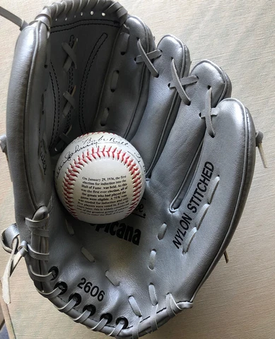 Florida Marlins - Baseball Glove SGA-#2606 Nylon StItch Baseball ⚾️ Mitt Vintage Cover