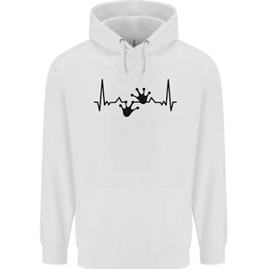 Lizard ECG Gekko Pulse Bearded Dragon Childrens Kids Hoodie - Picture 1 of 64