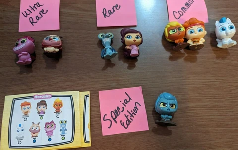 Disney Doorables Series 8, Hercules set. Including villain Hades rare! 8 items! Cover