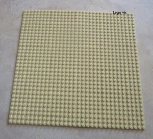 Lego 3811 Baseplate 32x32 Tan Creator 10251 10224 10211 Ideas 21310 MOC TBE - Picture 1 of 1
