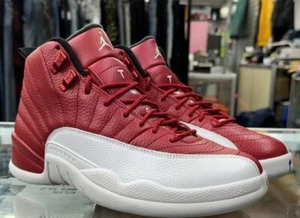 Nike Air Jordan 12 Retro "Gym Red" Sneakers 2016 130690-600 Uomo 7,5 - Foto 1 di 10