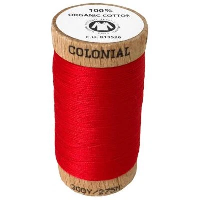 Colonial Needle Colonial Organic 50wt Cotton Thread (300yds) - Image 1 of 4