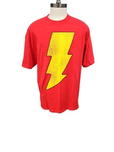 Size XL DC Comics Licensed The Flash T-Shirt Red - Picture 1 of 5