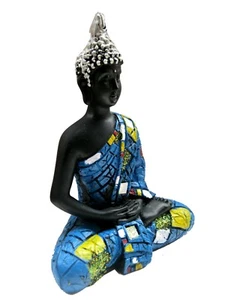 BUDDHA STATUE 6" Resin Sakyamuni HIGH QUALITY Figurine Buddhist Deity Idol - Picture 1 of 4