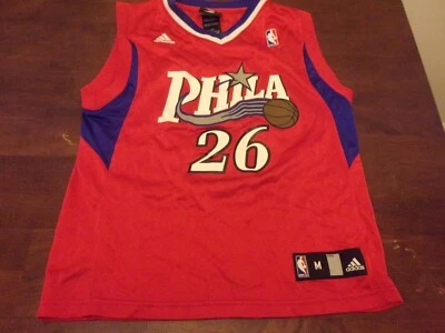 Kyle Korver used youth jersey medium 10-12 Adidas Philadelphia 76ers NBA - Image 1 of 3