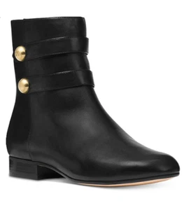 MICHAEL Michael Kors Maisie Flat Bootie Leather, Admiral, 8M - Picture 1 of 2