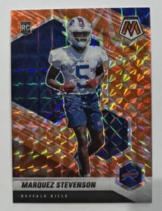 MARQUEZ STEVENSON RC 2021 PANINI MOSAIC ORANGE REACTIVE PRIZM ROOKIE #390 BILLS - Bild 1 von 2
