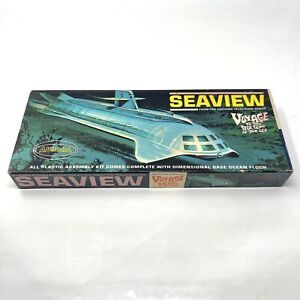 1966 AURORA VOYAGE TO THE BOTTOM OF THE SEA SEAVIEW #707 MODEL KIT - COMPLETE!