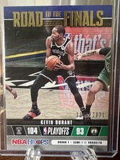 Kevin Durant 2021-22 Panini NBA Hoops Road to the Finals /2021 Round1 Game1 Nets