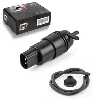 Scheibenwaschpumpe Waschwasser mit Schlauch für BMW 5er E39 7er E38 bis 09/1997 - Bild 1 von 4