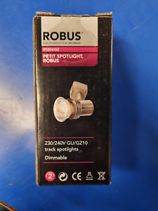 Robus Petite RS806GZ-13 Brushed Chrome Track Light - Additional Fitting For Kit