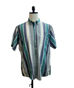 Gant Foxhound Stripe Mens Multicolor Button-Up Shirt XL - Picture 1 of 4
