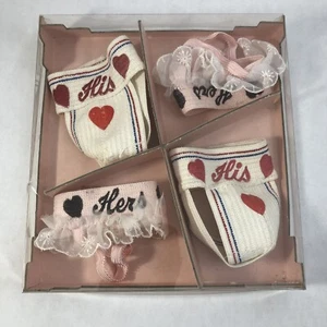 Su Ropa Interior Taza Acogedores Recién Casados Mordaza Regalo Humor Riesgo Set 4 De Colección Nuevo de Lote Antiguo - Imagen 1 de 11