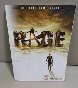 Rage Official Game Guide Paperback Bethesda Back Cover Torn Covers ALL Platforms - Picture 1 of 24