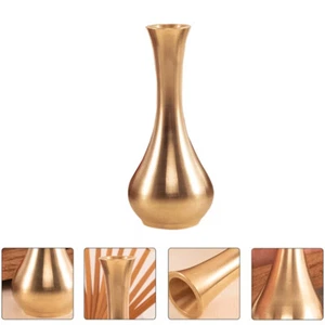 Table Centerpiece Vase Decorative Vases Dry Flower Vase Home Metal Vase 11cm - Picture 1 of 13