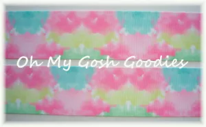 VENTA DE 5 YARDAS - CINTA DE GROSGRAIN TINTE ACUARELA CLÁSICO * PASTEL * - Imagen 1 de 1