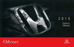 2015 Honda Odyssey Owner Manual User Guide Reference Operator Book Fuses Fluids - Picture 1 of 1