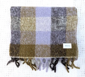 Wilfred Free Aritzia  Ganna Scarf Wool Blend Checked 82" x 12" - Picture 1 of 3