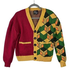 Steady Hands Multicolor Cardigan Sweater Size XS Tomioka Giyuu Haori Cosplay - Picture 1 of 10