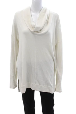 Splendid Unisex White Turtleneck Pullover Sweater Long Sleeve Size XL - Image 1 of 4