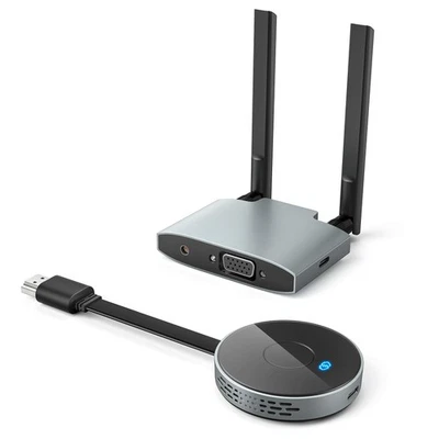 Wireless HDMI Transmitter and Receiver 98FT/30M 4K Decode 1080P@60Hz Ultra HD... - Image 1 of 4