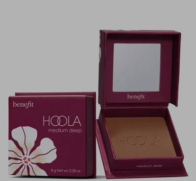 BENEFIT HOOLA MEDIUM DEEP NO 1 BEST SELLER BRONZER LOW PRICE 22 RRP 32 - Image 1 of 2