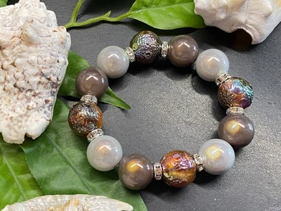 Armband Miracle Beads div. Perlen Acryl Gr. S-M Magic Beads #1042-4 - Bild 1 von 2