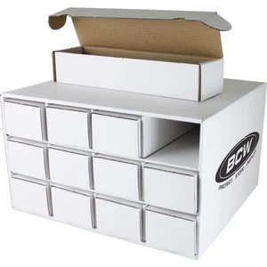 Karten Aufbewahrung Organizer mit 12 800ct Boxen Karton Stapelbare Halterung für Spor... - Bild 1 von 8