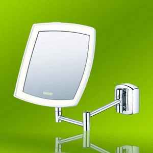 Beurer BS 89 LED Wand-Kosmetikspiegel 5x Vergrößerung beleuchtet für Bad - Bild 1 von 1