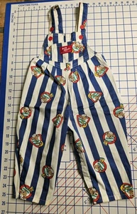 Mono vintage OshKosh Baby B'Gosh años 90 perro ancla rayas marinero EE. UU. 18 meses - Imagen 1 de 11