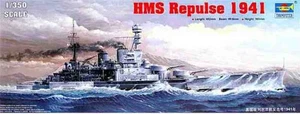 Trumpeter 05312 - HMS Repulse 1941 1:350 (Open Verpakking) - Bild 1 von 1
