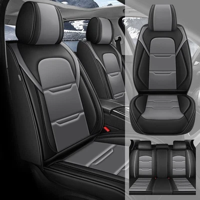 Waterproof Car 5-Seat Covers For NISSAN Rogue 2010-2024 Pu Leather Cushion Pads Foto 1 de 4