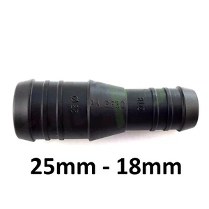 Schlauchverbinder Gerade Reduzierer 25 mm 18 mm Kunststoff Verbindungsstück - Bild 1 von 3