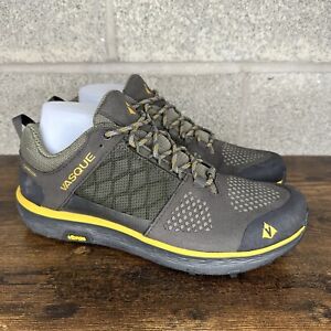 Vasque Breeze LT Low GTX Gore-Tex Hiking Shoes 7358 Brown Vibram Sole Men's 9.5