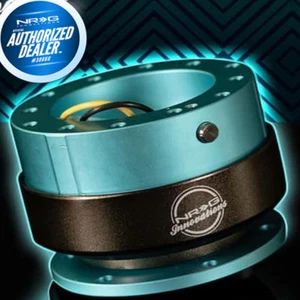NEW NRG STEERING WHEEL QUICK RELEASE GEN 2.0 MINTY FRESH +HARDWARE SRK-200MF - Picture 1 of 7