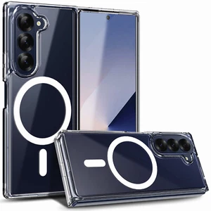 Funda protectora magnética plegable para Samsung Galaxy Z 7 6 5 4 / abatible 7 6 5 - Imagen 1 de 27