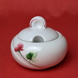 Seltmann Weiden Orlando Livorno azucarero lata de miel 140 ml Sugar Bowl porcelana - Imagen 1 de 2