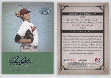 2007 TRISTAR Prospects Plus Green /50 James Adkins #33 Auto