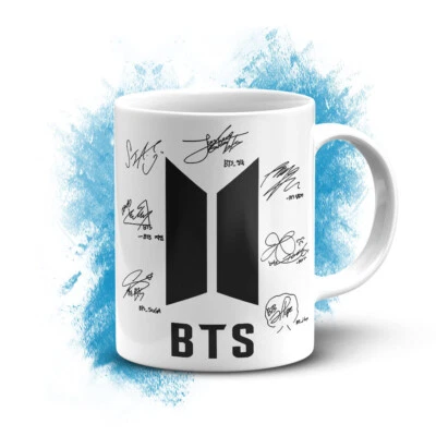 Tazza MUG personalizzata con stampa BTS Bangtan Boys Seul, Corea del Sud - Immagine 1 di 3