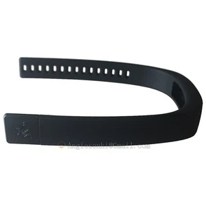 NEW Black Rubber Band Strap for Razer Nabu X Smartband RZ15-01290100-R3U1 Wrist - Picture 1 of 5