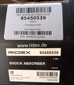 RIDEX Stoßdämpfer Vorderachse rechts, Gasdruck, Federbein - Bild 1 von 2