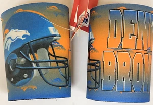 NFL Denver Broncos KOLDER HOLDER - Can Cooler-Coozie, NEW (Set of 2) - Picture 1 of 3