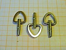3 neuwertige,ältere Taschenuhrschlüssel Größe 8 für Schlüsseluhren etc..