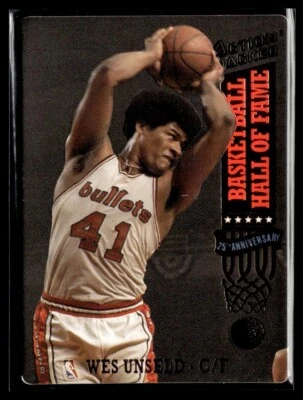 1993-94 Action Packed Hall of Fame Wes Unseld Washington Bullets #51 - Image 1 of 2