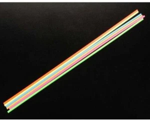 NEW Dubro Antenna Tube with 12-1/4x1/8" Assortment Caps (6pcs) 2355 - Picture 1 of 1